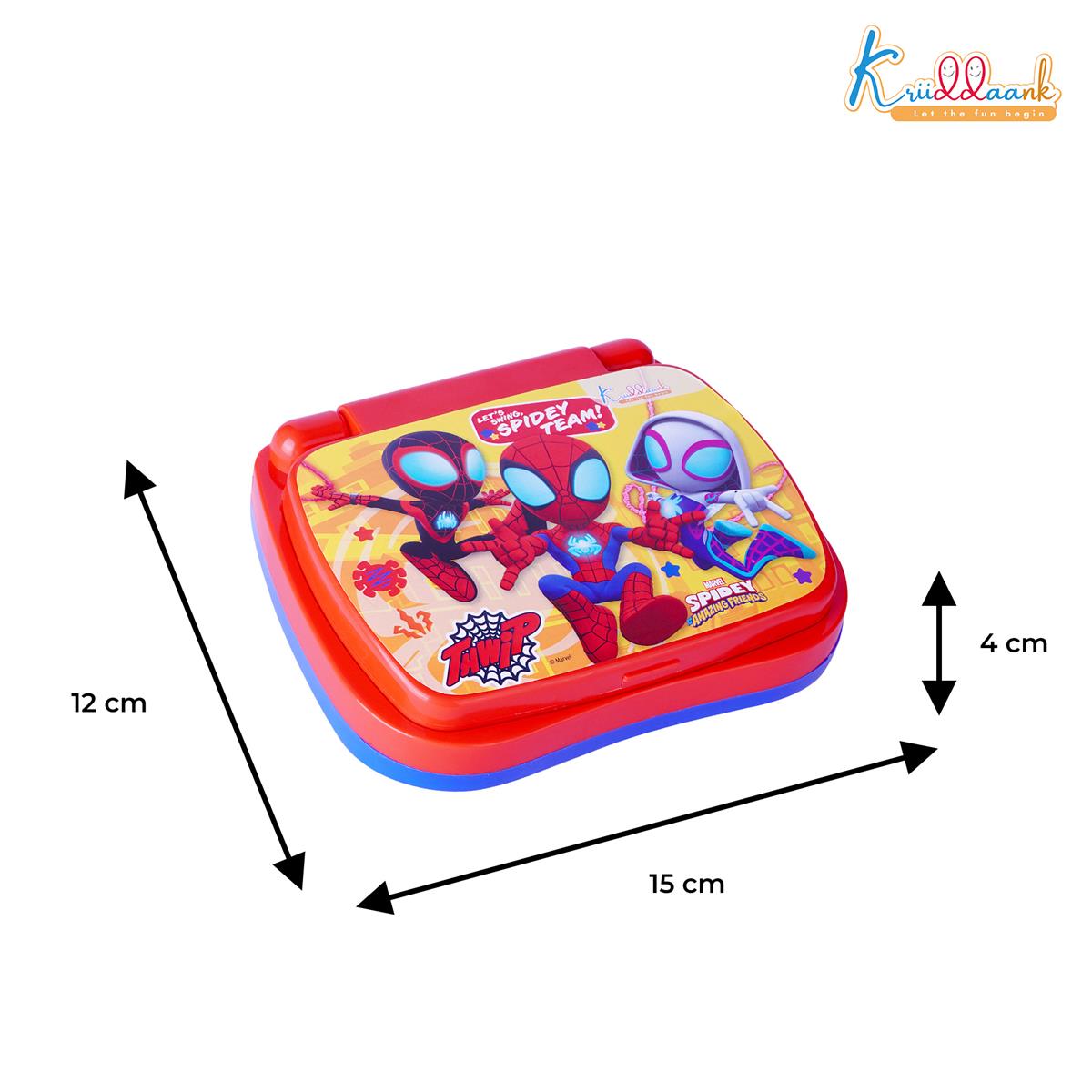 Kriiddaank Spiderman Educational Laptop for Kids