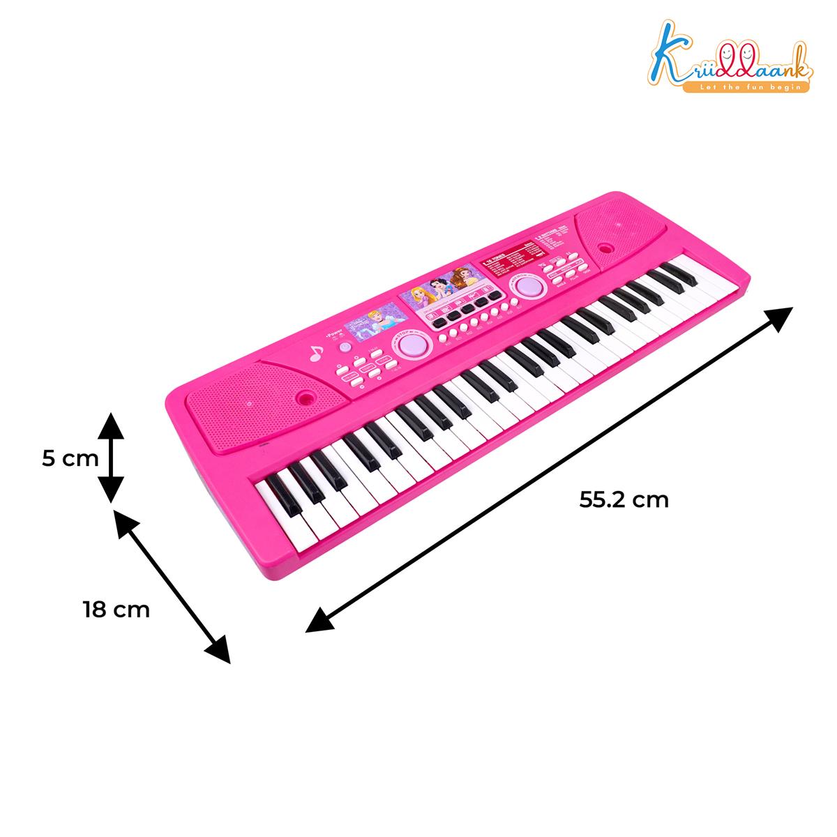 Kriiddaank Princess Keyboard Piano for Girls - 50 Keys (49 Scale Organ)