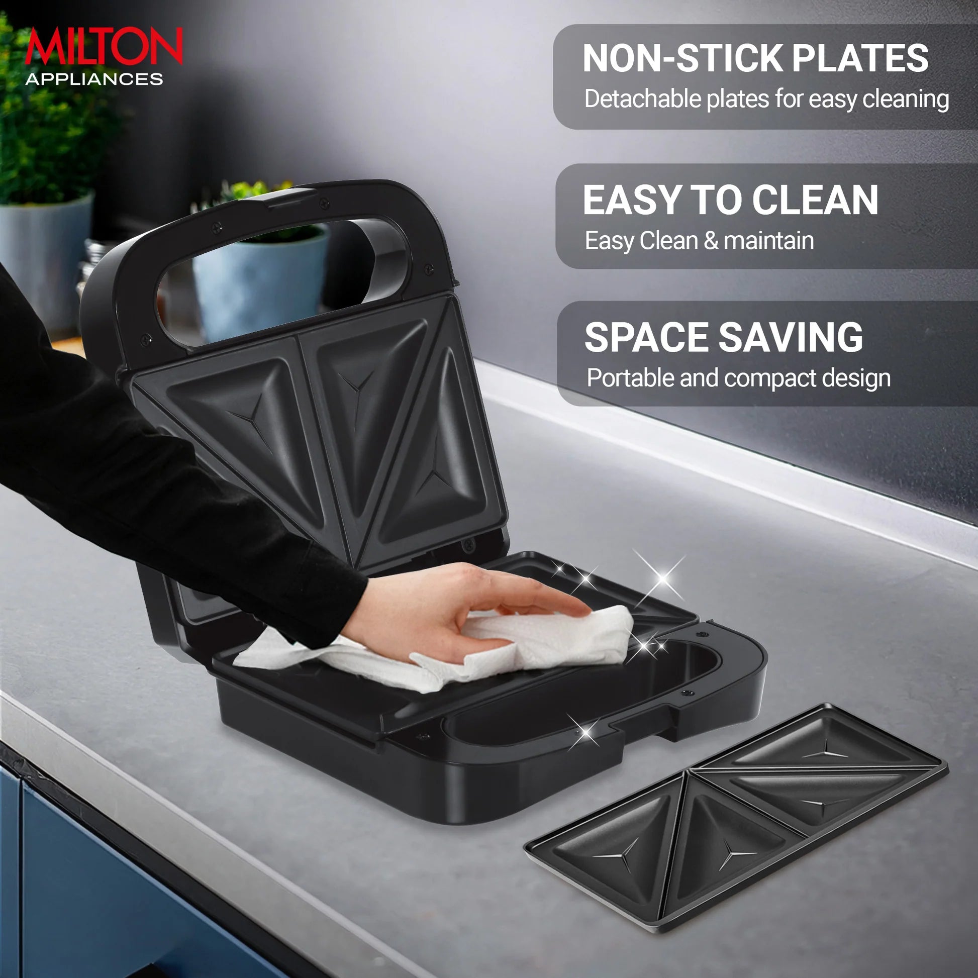 Milton Sandwich Maker HSM011