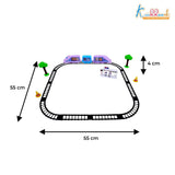 Kriiddaank Frozen Theme Train Set