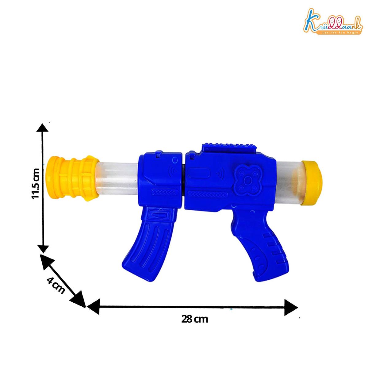 Kriiddank Foam Dart Gun Soft Ball Air-Powered Blaster Toy for Kids - Shooting Game with Target Boards & 16 Pieces