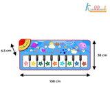 Kriiddaank Piano Music Play Mat for Kids - Interactive Musical Learning