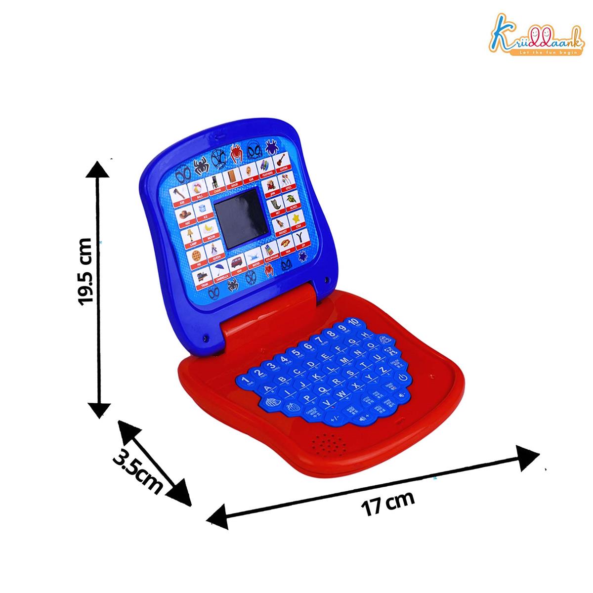 Kriiddaank Spiderman Educational Learning Laptop