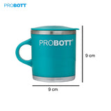 Probott Costa Stainless Steel Mug Green 250ML