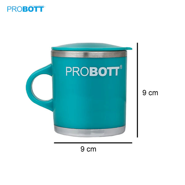 Probott Costa Stainless Steel Mug Green 250ML