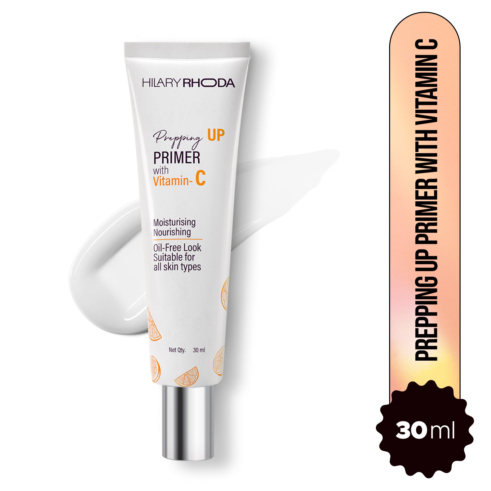 Hilary Rhoda Prepping UP PRIMER with Vitamin C