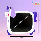 Kriiddaank 8.9" Unicorn LCD Writing Tablet for Kids, White