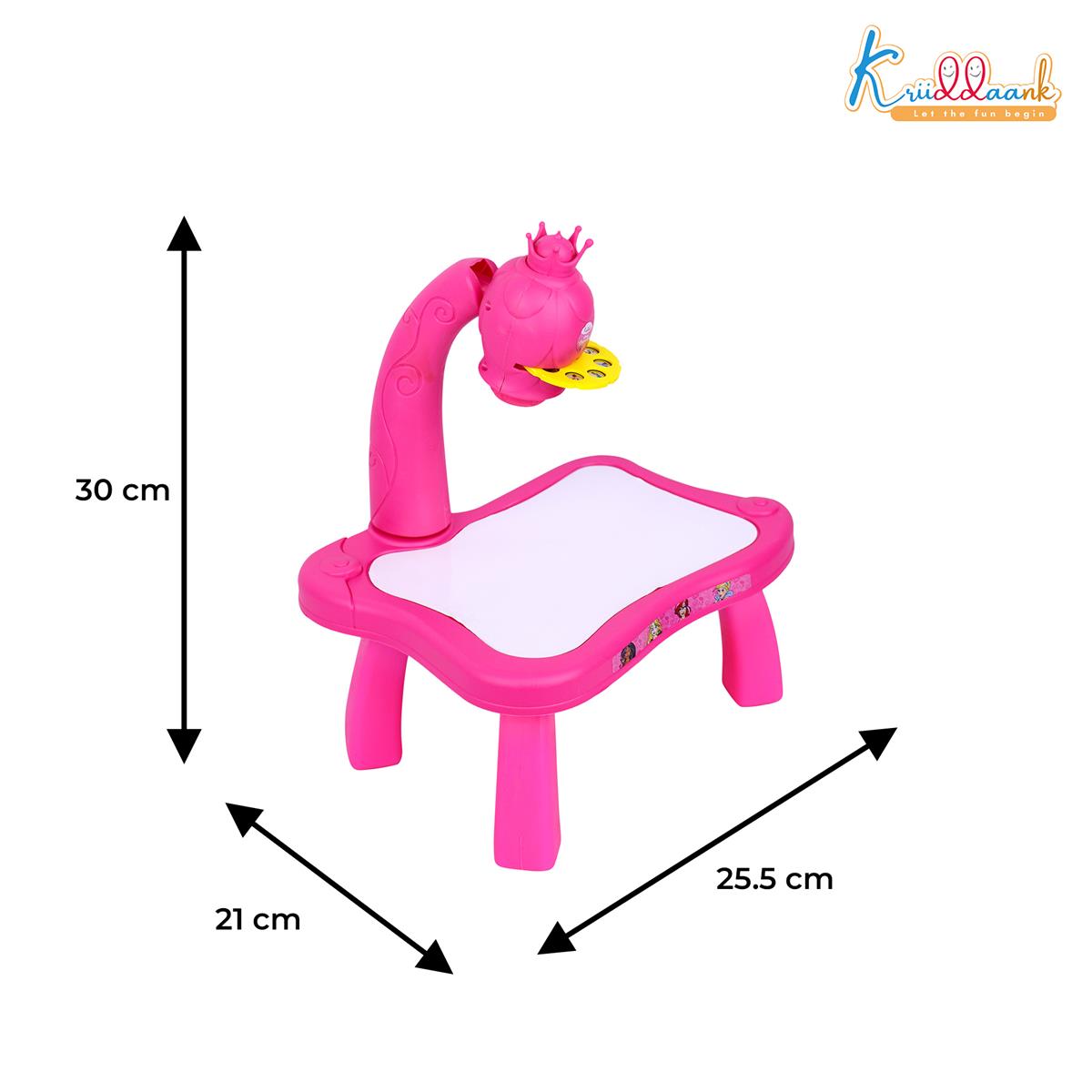 Kriiddaank Disney Princess Tracing Projector for Kids Pink