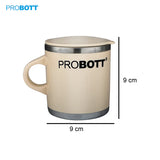 Probott Costa Stainless Steel Mug Beige 250ML