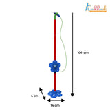 Kriiddaank Marvel Avengers Karaoke Microphone with Adjustable Stand for Kids Red