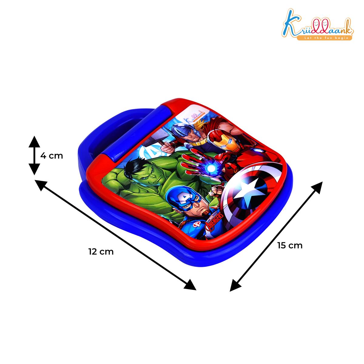 Kriiddaank Marvel Avengers Theme Educational Laptop for Kids