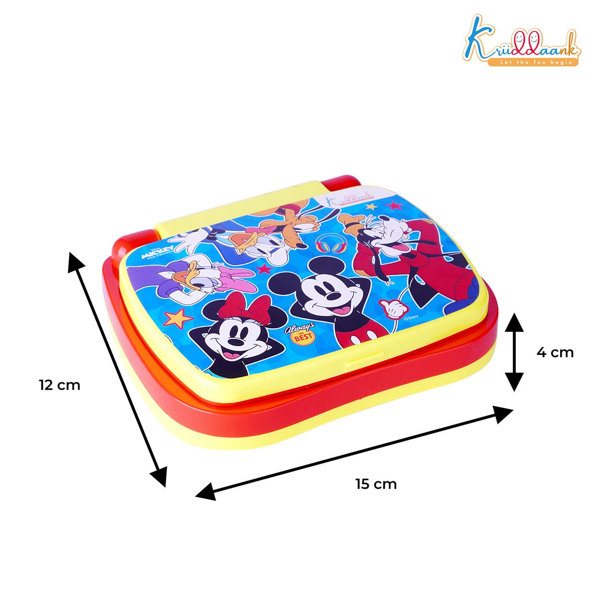 Kriiddaank Disney Mickey Mouse Educational Laptop Toy for Kids