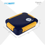 Probott Stainless Steel Lunch Box Blue 710ml