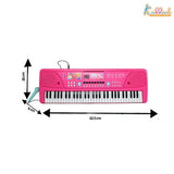 Kriiddaank Hasbro Peppa Pig 37-Key Musical Keyboard with Microphone
