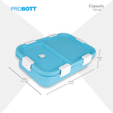 Probott Stainless Steel Lunch Box Blue 750ml