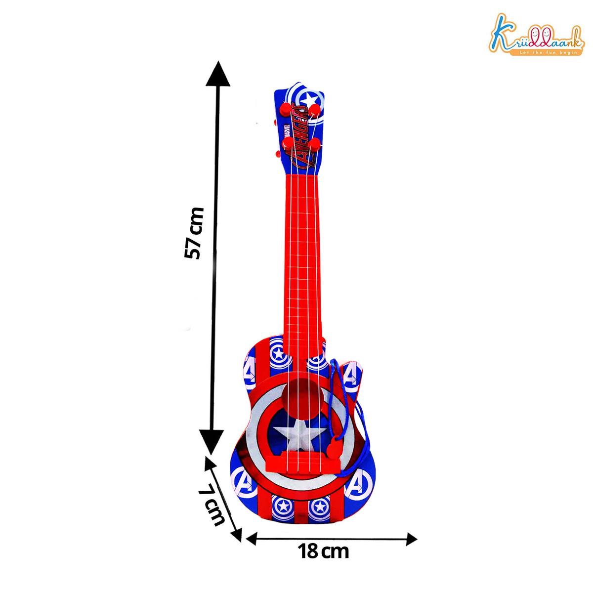 Kriiddaank Marvel Avenger Theme 4-String Guitar for Kids