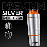 Pexpo Kinetic Stainless Steel Shaker with extra Compartment