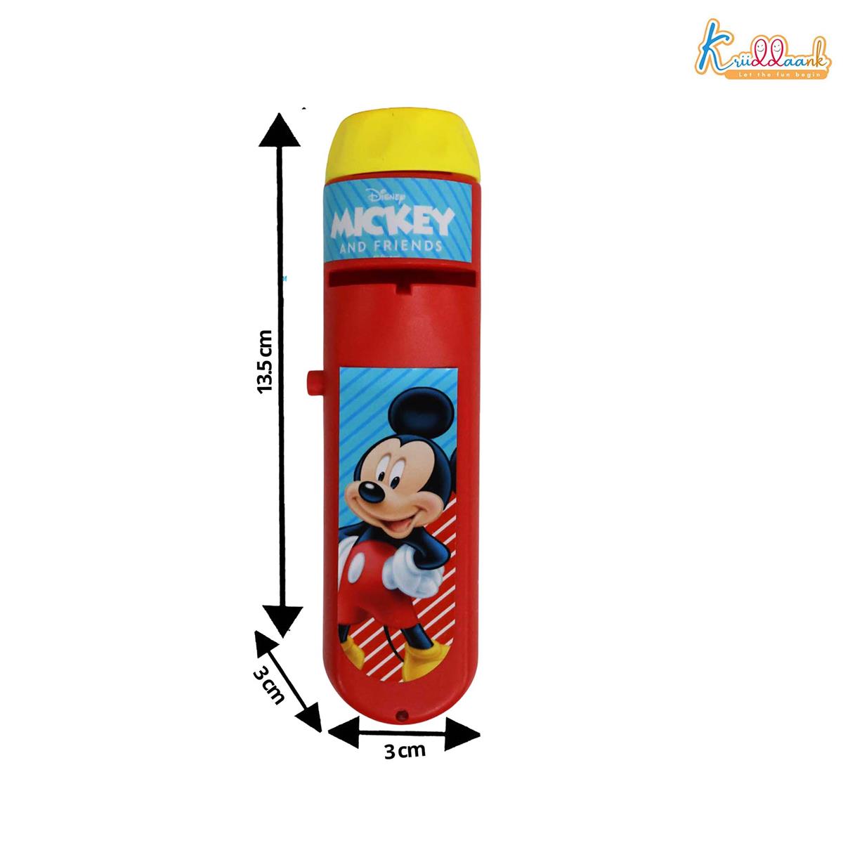 Kriiddaank Disney Mickey Mouse Projector Torch for Kids