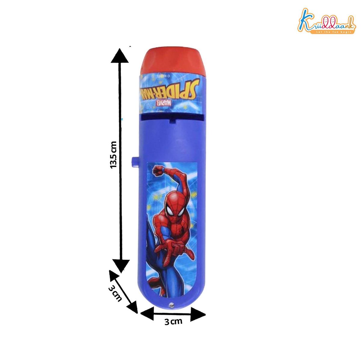 Kriiddaank Spiderman Handheld Projector Torch & Drawing Set for Kids