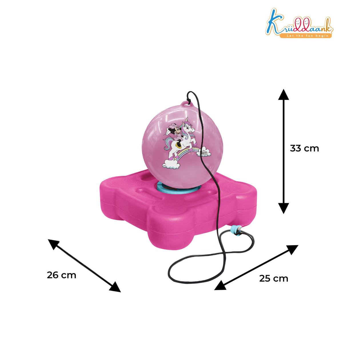 kriiddaank Disney Minnie Mouse Reflex Soccer Ball Solo Training Kit