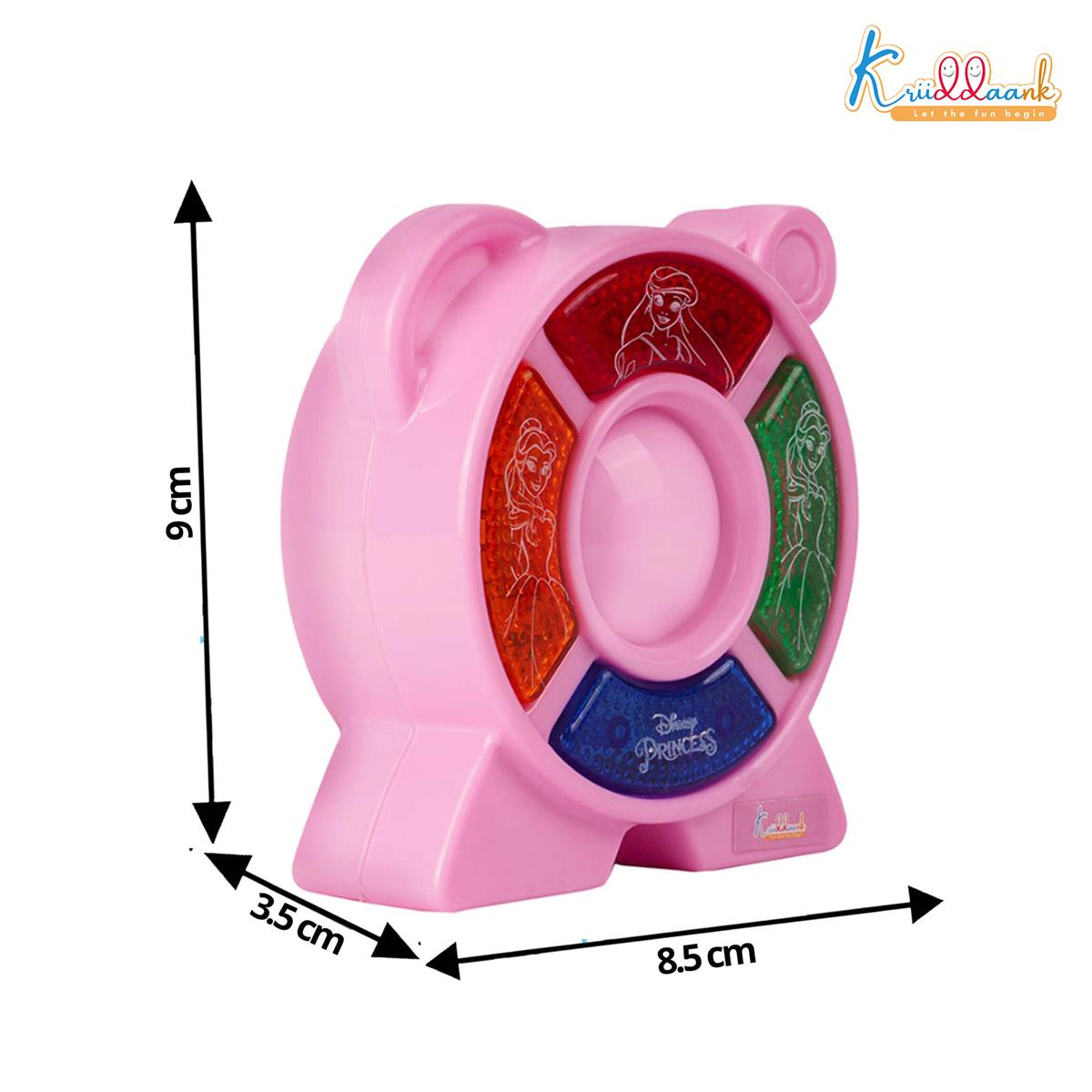 Kriiddaank Princess Theme Music Star - Fairy Tale Audio Device & Star Royal LED Speaker for Kids