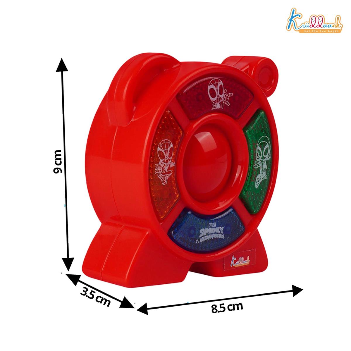 Kriiddaank Spiderman Theme Portable Music Star System for Kids â€“ Interactive Pocket