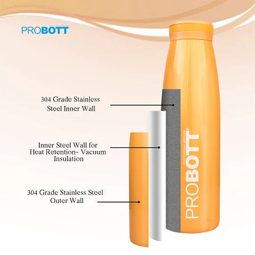Probott Aquatic water bottle Yellow 500ml