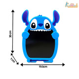Kriiddaank Stitch LCD Writing Magic Tablet for Kids - 8.5 Inch Colorful Drawing Pad, Blue
