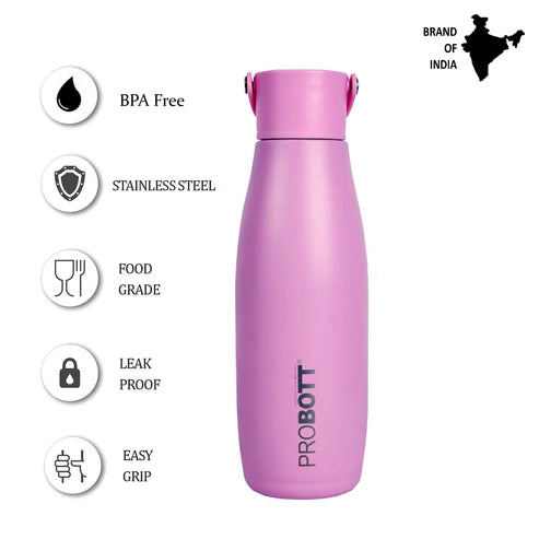 Probott Trendy Stainless Steel Water Bottles 700ml
