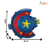 kriiddaank Hot Wheels Shield Striker Dart Blaster Toy for Kids