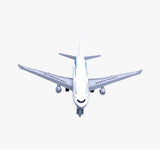 Kriiddaank Metal Plane MP-100310 Miniature Metal Airplane