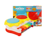 Kriiddaank Piano Drum MickeyMini piano drum playset for toddlersInteractive drum