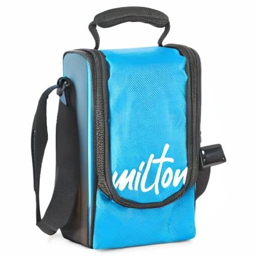 Milton Tasty Lunch Steel Tiffin Box Cyan 4pcs set