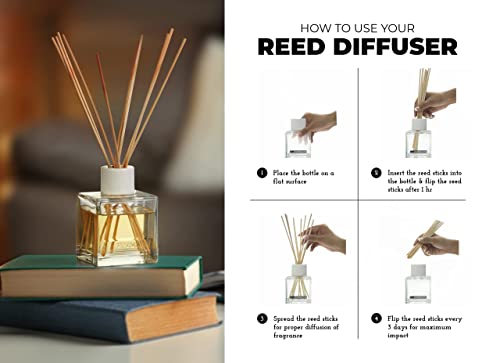 Rosemoore Lemongrass Scented Reed Diffuser 200 ml