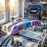 Kriiddaank Frozen Theme Train Set