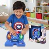 Kriiddaank Marvel Avengers Theme Music Set - Star Shaped Guitar Toy for Kids with Lights & Sounds