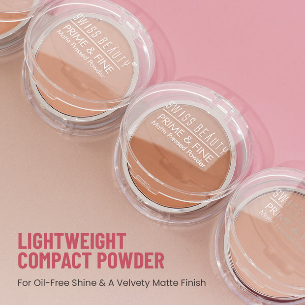 Swiss Beauty Prime & Fine Compact Powder 8g