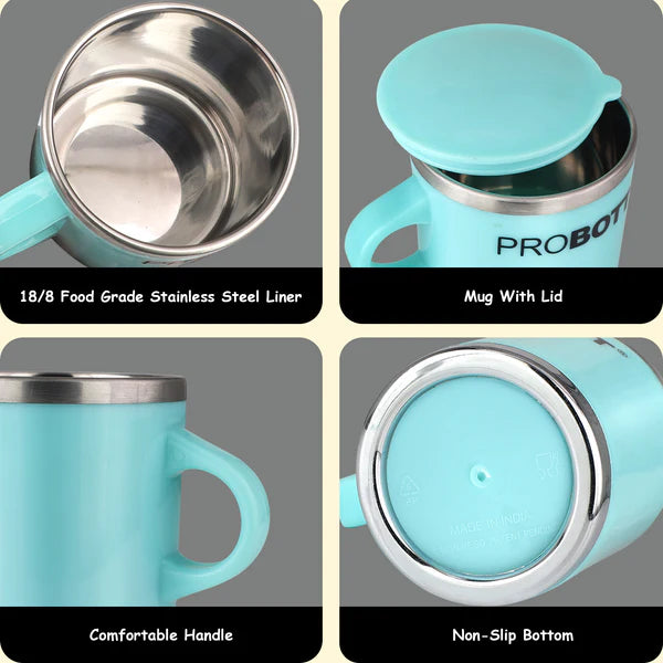 Probott Costa Stainless Steel Mug Blue 250ml