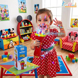 Disney Mickey Kriiddaank Mouse Theme Musical Microphone Karaoke Toy for Kids with Disco Projection Lights & Music
