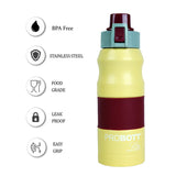 Probott Lite Bliss water bottle Yellow 700ml
