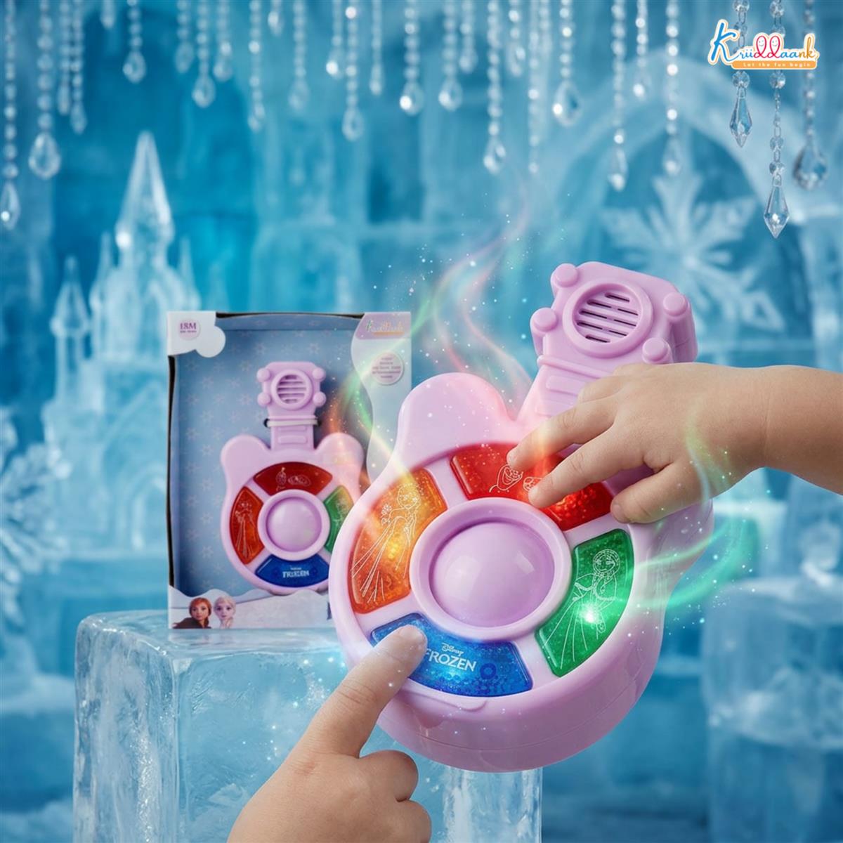 Kriiddaank Frozen Mini Music Guitar Purple