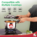 Wonderchef Venice Stainless-steel Pressure Cooker | Outer Lid