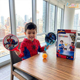 Kriiddaank Spiderman Tiny Pong Champs - Paddle Racket Set with Ball for Kids