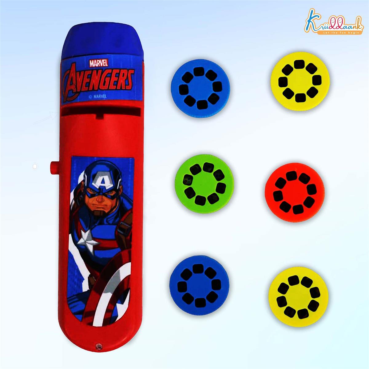Kriiddaank Marvel Avengers Projector Torch