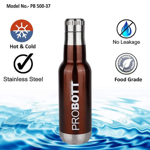 Probott Magnum Hot & Cold Stainless Steel Water Bottles 500ml