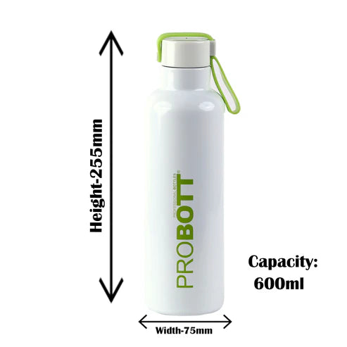 Probott Bang Thermoses Vacuum Insulated Flask Sports Bottle 600ml