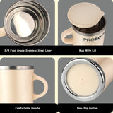Probott Costa Stainless Steel Mug Beige 250ML