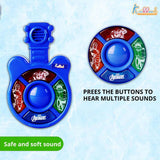 Kriiddaank Marvel Avengers Theme Mini Guitar Music Set for Kids Dark blue