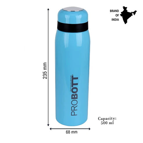 Probott Drops Water Bottle, Stainless Steel Water Bottles 500ml