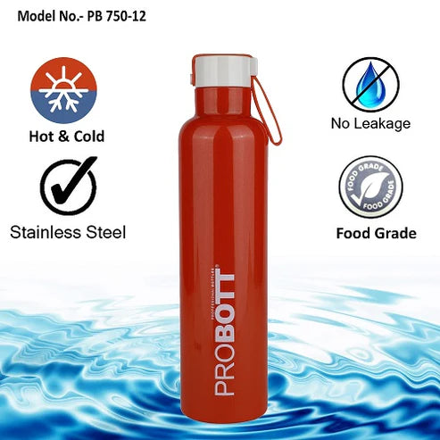 Probott Bang Thermoses Vacuum Insulated Flask Sports Bottle 750ml